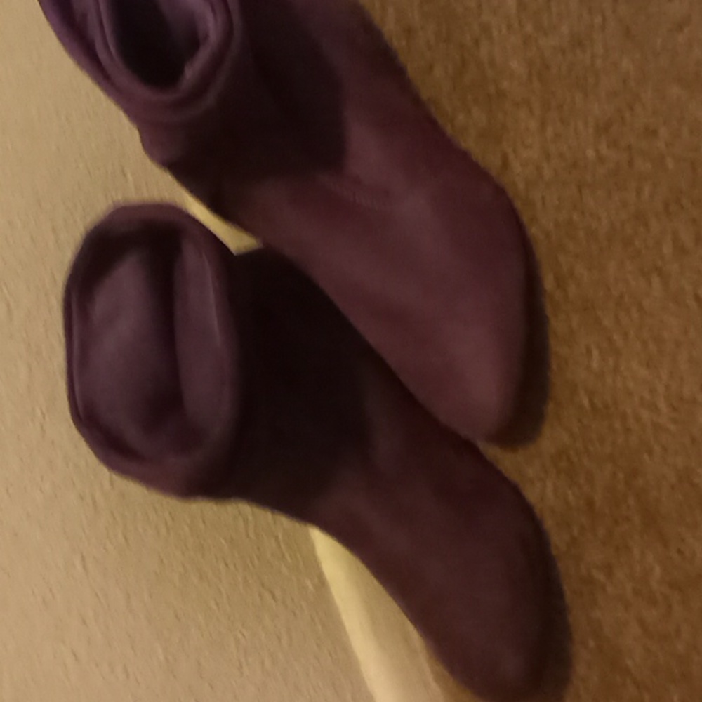 Nice Swade Purple Booties